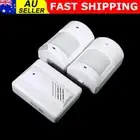 RESTAURANT DOOR ENTRY WIRELESS PIR MOTION SENSOR DOOR CHIME DOOR BELL ALARM SET