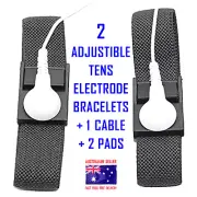ALDI VISAGE TENS EMS compatible ELECTRODE PADS CABLE + BRACELETS + PADS ⭐⭐⭐⭐⭐