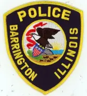 ILLINOIS IL BARRINGTON POLICE NICE SHOULDER PATCH SHERIFF