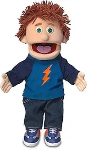 14" Tommy, Peach Boy, Hand Puppet