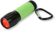 Carson RedSight Red LED Flashlight for Reading Astronomy Star Maps and Preserving Night Vision with Two Brightness Settings
