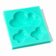 Clouds Silicone Fondant Mould (7.9x6.8cm)