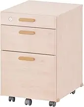Itoki CN-WN-82 Study Desk, Cofano Wagon, Natural White