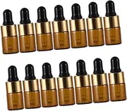 20Pcs Glass Dropper Bottles for Essential Oils Leak Light Blocking Containers for Perfumes Aromatherapy DIY Blends Travel Friendly Liquid Bottles