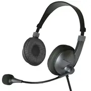 Sansai USB On Ear Headset with Microphone (Black)