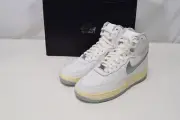 NIB Nike Womens AF1 Sculpt Summit White Silver High Top Sneakers Shoes DC3590-10
