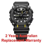 CASIO G-SHOCK MEN WATCH GA-900 HEAVY-DUTY BLACK GA-900-1A 2-YEARS WARRANTY
