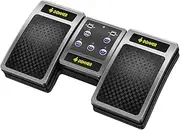 Donner Bluetooth Wireless Page Turner Pedal for Tablets, iPad, PC & MAC - Silver