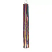 39"L x 4.5" Large RAINBOW RIBBON Windsock garden décor – In the Breeze ITB-4937