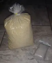 10 Lbs Of Worm Chow + 1 Lb Of Worm Grit Composed Of Volcanic Rocks (Very Fine)