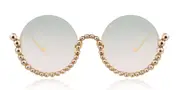 Anna-Karin Karlsson FULL MOON Gold Blush Women’s Sunglasses Gold Size 56