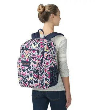 [現貨] jansport 雙肩多功能後背包 digital student V型紋