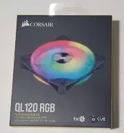 Corsair QL 120 RGB - Sealed - 1 Pack - Black Plastic - CO-9050097-WW
