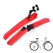 Adjustable Bike Fenders - Mudguard Set For Front And Rear Cycling Protection