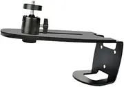 Vsenkes Wall Mounted Projector Stand Projector Bracket Hotel Sturdy Structure Home Theater Easy Installation Carbon Steel Adjustable, Load Bearing 3kg