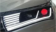 Car Styling Compatible For Toyota Corolla Head Lamp 2014-2016 Corolla Headlight DRL Dynamic Turn Signal High Beam Projector Lens