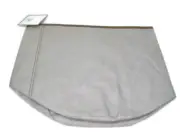 Pottery Barn Teen Collapsible Cargo Storage Pale Brown Paper Sack Bin New