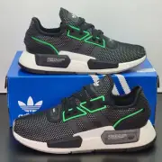 Adidas NMD G1 Boost Shoes Men's Size 10 Black Green Athletic Running Sneakers