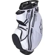 Sun Mountain 2024 C-130 Golf Cart Bag - 14-Way Cart Bag - Classic WHITE / BLACK