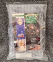 The Needlecraft Shop - Silent Night -Door Hanger Kit Canvas Plastic