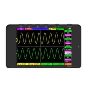 DS100 Mini Digital Oscilloscope 2-CH 50M 250MSa/S Signal Generator Basic Version