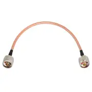 1-10' Coax RG400 N Male to N Angle M/F Connector Adapter Jumper Pigtail RF Cable
