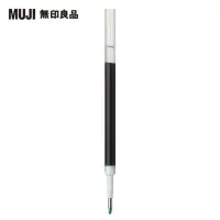 在飛比找momo購物網優惠-【MUJI 無印良品】自由換芯膠墨筆芯/藍黑0.5mm