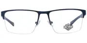 Harley Davidson HD00010 091 Men's Glasses Blue Size 54 - Private Health Rebate - Blue Light Block Available
