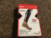 Mcdavid reflective compression calf sleeves size small