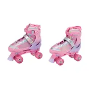 Rollerskates - Pink, Size 6 to 8