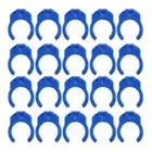 Blue Locking Clips for RO Reverse Osmosis Water Filter Connectors (20 Pcs)