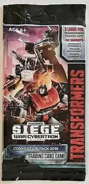 SDCC 2019 HASBRO TRANSFORMERS • TRADING CARD GAME • CONVENTION PACK • TCG