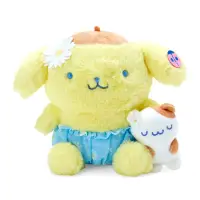 在飛比找momo購物網優惠-【SANRIO 三麗鷗】小雛菊系列 造型絨毛娃娃 布丁狗(生