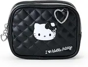 [Sanrio] 275671 I Love Hello Kitty Pouch Black Accessory Case