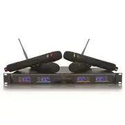 Technical Pro wm1641 Professional UHF Quad Wireless Microphone System