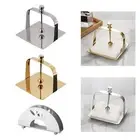Creative Stainless Steel Napkin Holder Table Decor Stable Base Smooth Napkin