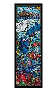 456 Piece Jigsaw Puzzle Finding Dory Stained Glass Gyutto Series [Stained_