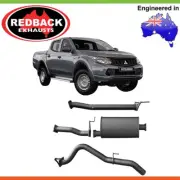 Redback Extreme Duty Exhaust For MITSUBISHI TRITON MQ, MR EXCEED 2.5L UTE 2015 (for: Mitsubishi)