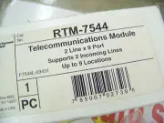 Pass & Seymour RTM-7544 Telecommunications Module 2 line x 9 port
