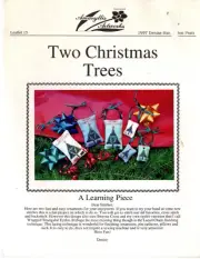 Two Christmas Trees ~A Learning Piece~ by Amaryllis Artworks