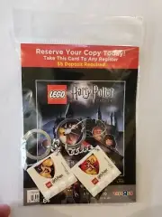 Toys R US Lego Harry Potter Pre Sale With Keychains Gryffindor And Hufflepuff