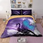 Dragon Animal Doona/Quilt/Duvet Covers Set Single Double Queen King Size Bedding