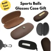 Sports Balls Glasses Cases With Free Engraving