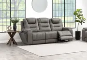 AGASSI FABRIC 3 Seater with Dual Motor Recliner