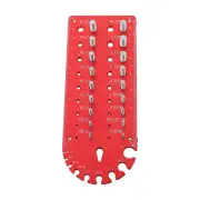 LABLT Thread Chaser Set, 18 Hole 3/32 to 1/2 inch, Nut and Bolt Thread Checker