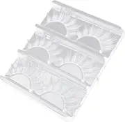 Healeved 3 Pairs White Eyelashes False Lashes White Lashes Cosplay Lashes Faux Lashes Fake Lashes White False Eyelashes Fake Eyelashes Cosplay Eyelashes Faux Eyelashes