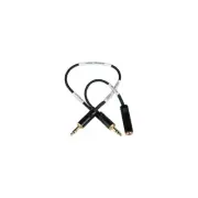 Sescom LN2MIC-ZMH4-MON 3.5mm Line to Mic 25dB Attenuation Cable for Zoom H4N ...