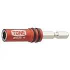 TONE Bit Holder for Electric Drill 2BHA-065 1/4 Hex Shank Bit Red Overall 65mm