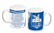 North Melbourne Kangaroos Official AFL Team Song 330ml Mug Tea Coffee