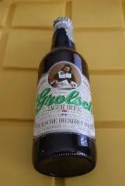 Collectible Vintage Grolsch Lager Beer Bottle Empty RARE